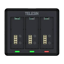 TELESIN laadija 3 GoPro Hero 13 akule S0-BCG-12-TGP