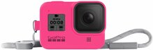 GoPro ümbris + randmepael Hero8 Black, electric pink AJSST-007