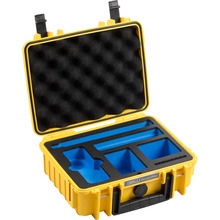 BW Outdoor Case Type 1000 Insta360 X4 / X5 jaoks, kollane, 111315