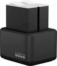 GoPro Dual Battery Charger + 2 Enduro akut Hero9/10/11/12 Black ADDBD-211-VE
