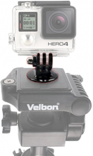 Spordikaamera kinnitus GoPro statiivikinnitusega, Hurtel, must