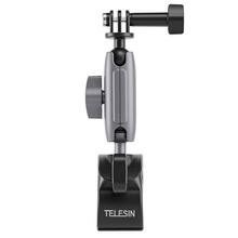 Telesin universaalne juhtraua torukinnitus spordikaameratele, alumiinium, GP-HBM-001