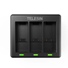 Telesin 3-pesaga laadija GoPro Hero 9/10/11/12 GP-BCG-902