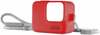 Gopro Sleeve + Lanyard, Firecracker Red, ACSST-012