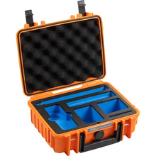 BW Outdoor Case Type 1000 Insta360 X4 / X5 jaoks, oranž, 111316