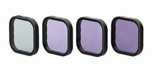 Telesin 4 filtriga komplekt CPL+ND 8/16/32 GoPro Hero 13 Black S5-FLT-13-TGP