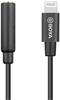 Boya BY-K3 adapter 3.5mm TRRS - Lightning