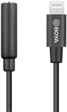 Boya BY-K3 adapter 3.5mm TRRS - Lightning