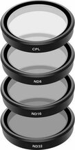 Telesin filtrite komplekt CPL/ND8/ND16/ND32, DJI Action 3/4/5 jaoks