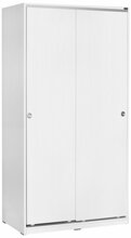 Riidekapp Kalune Design SWD-402-BB-2, 94 x 52 x 182 cm, valge