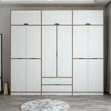 Riidekapp Asir Elina 8914, valge