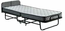 Kokkupandav voodi Kalune Design Folding, 90 x 200 cm, valge/hall, koos madratsiga