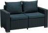 Õuesohva Keter California Sofa, 141 x 68 x 72 cm, hall
