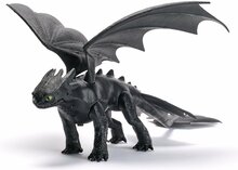 Mängukujuke Spin Master How to Train Your Dragon Toothless, 10 cm, must, 6074241