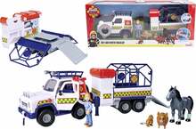 Mänguauto Simba Fireman Sam Veterinary Rescue 925-2624, valge/sinine/punane