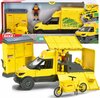Mänguautode komplekt Dickie DHL Delivery, 203747020, kollane