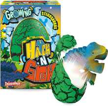 Mängukujuke Deluxebase Hatch´ N´ Grow Stegosaurus, 11 cm, sinine/roheline