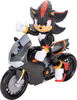 Figuuride komplekt Jakks Pacific Sonic Shadow mootorrattaga, 12-13 cm