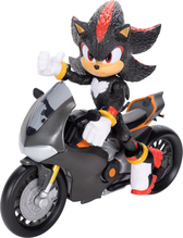 Figuuride komplekt Jakks Pacific Sonic Shadow mootorrattaga, 12-13 cm