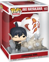 Vinüülfiguur Funko Pop Moment Chainsaw Man Aki (Fox Devil)