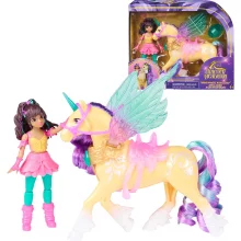 Figuuride komplekt Spinmaster Unicorn Academy Wing Magic Ava & Leaf Playset