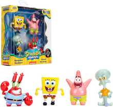 Miniatuursed figuurid Jada Sponge Bob, 4 tk, 6-6,5 cm