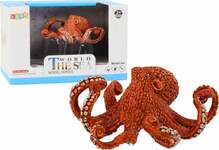 Mängukujuke Lean Toys kaheksajalg, 10 cm, oranž