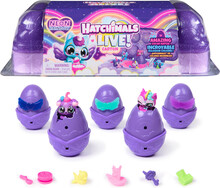 Mängufiguuride komplekt Hatchimals Alive Neon Rainbow Carton, 6072615