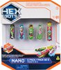Interaktiivsed helendavad nanofiguurid HEX BOTS, 5 tk
