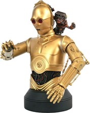 Statuett Diamond Select Toys Star Wars Episode IX C-3PO And Babu Frik, 15 cm