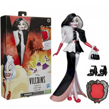 Mängukujuke Hasbro Disney Princess Villains Sinister Cruella De Vil F4563, 29 cm, valge/must/punane