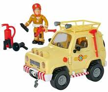 Sõiduk figuuriga Simba Fireman Sam Mountain 4x4, 109252511038, kollane/mitmevärviline