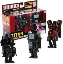 Kujukeste komplekt Skibidi Toilet Titan, 3 tk