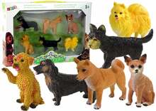 Figuratsioonide komplekt Lean Toys Retrievers, 6 tk