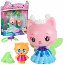 Figuuride komplekt Spin Master Gabbys Dollhouse Queen Kitty Fairy & Kitty Gnome, mitmevärviline