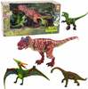 Figurite komplekt Lean Toys dinosaurused, 4 tk