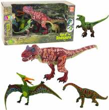 Figurite komplekt Lean Toys dinosaurused, 4 tk