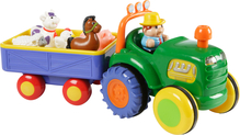 Mängutraktor Dumel Happy Baby DD24752 haagisega