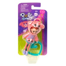 Mängufiguur Mattel Polly Pocket Friend Clips Doll Piggy, HKW01