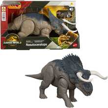 Mängukujuke Mattel Jurassic World Wild Roar Nasutoceratops, JGC81, 30 cm