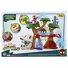 Mängukomplekt Hasbro Marvel Spidey Dinowebs Treehouse, F9477
