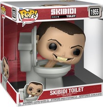 Vinüülfiguur Funko Pop Jumbo Skibidi Toilet