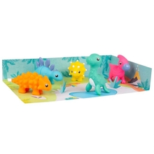 Figuuride komplekt Playgro kokkupandavad dinosaurused, 4088240, 5 tk