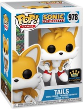 Vinüülfiguur Funko Pop Sonic - Tails (w/Chase, flocked)