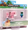 3D üleskeeratav mänguasi P-M-I Kids World Minecraft S2 Baby Zombie & Pig