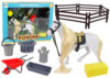 Figuuride komplekt Lean Toys hobusekasvandus tarvikutega
