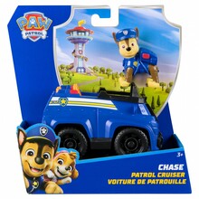 Figuuriga sõiduk Spin Master Paw Patrol Basic Vehicle 2.0 Chase, 6071210, sinine