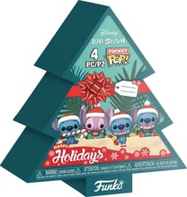 Vinüülfiguuride komplekt Funko Pocket POP Lilo & Stitch Holiday 4-pack