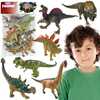 Figuuride komplekt Woopie T-Rex dinosaurused, 6 tk