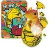 Mängukujuke Deluxebase Hatch N Grow T Rex, 11 cm, kollane